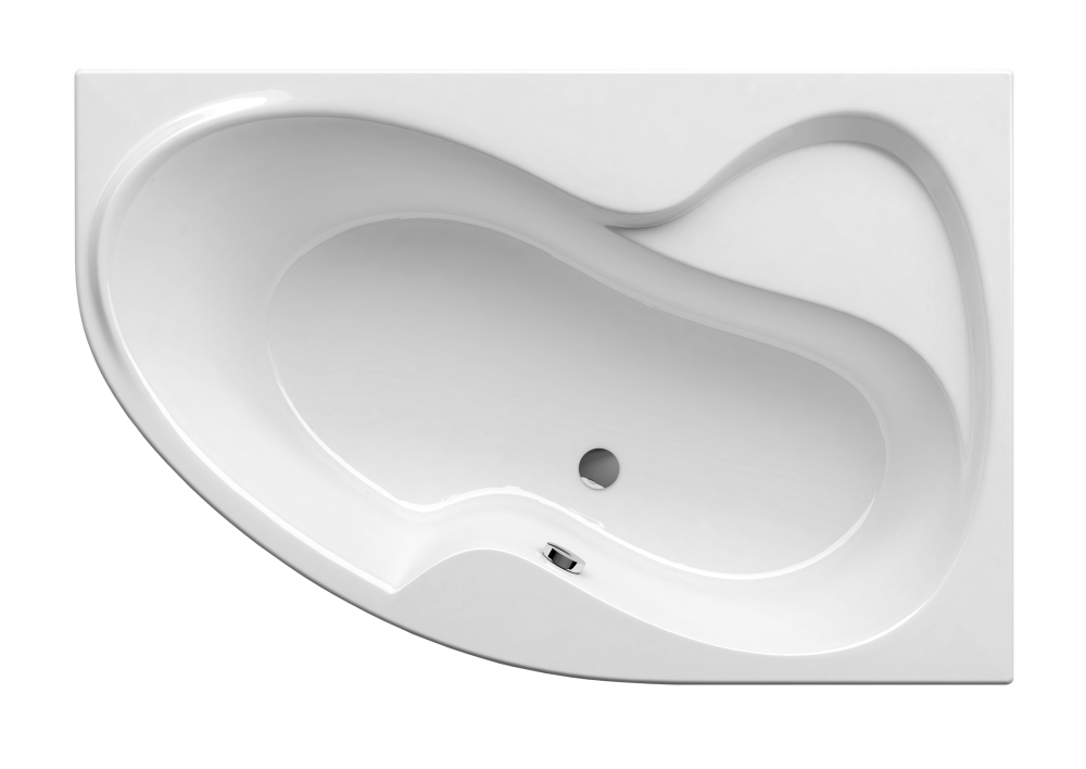 Асимметричная акриловая ванна Ravak Rosa ii 170х105 C421000000