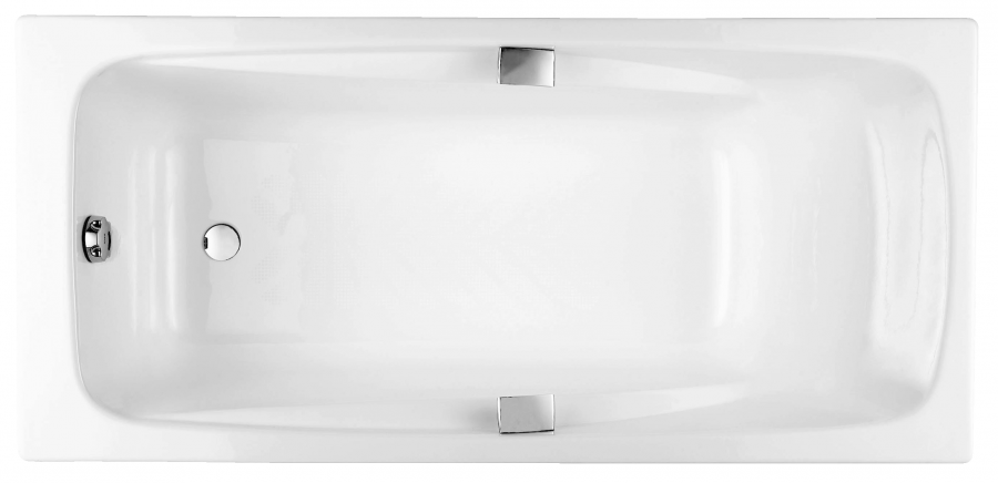 Чугунная ванна с противоскользящим покрытием дна Jacob Delafon Repos 160х75 E2929-00