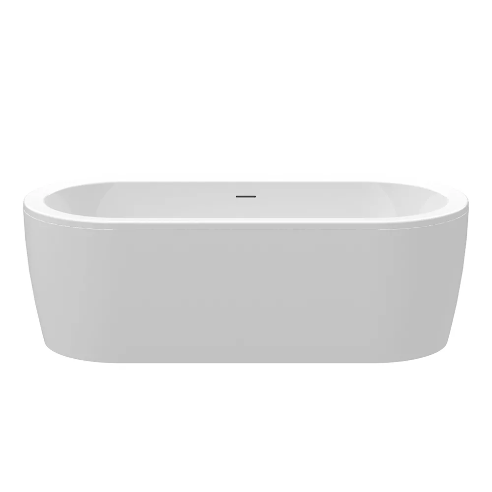 Овальная отдельностоящая ванна Cezares Slim 180х80 SLIM CENTRAL-180-80-60-W37-SET