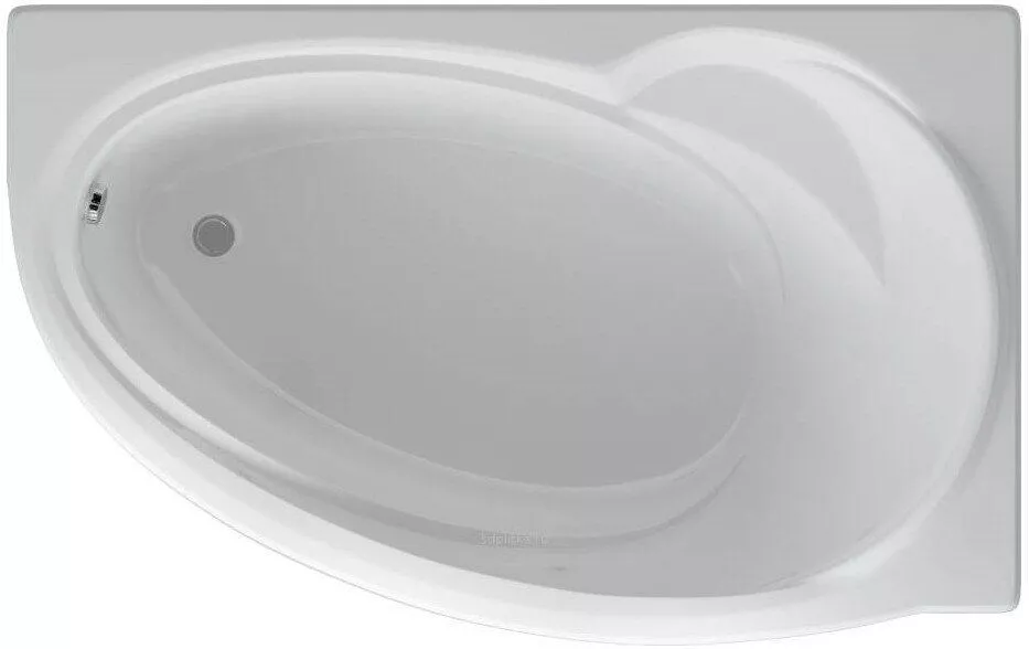 Асимметричная акриловая ванна Aquatek Бетта 160х95 BET160-0000026