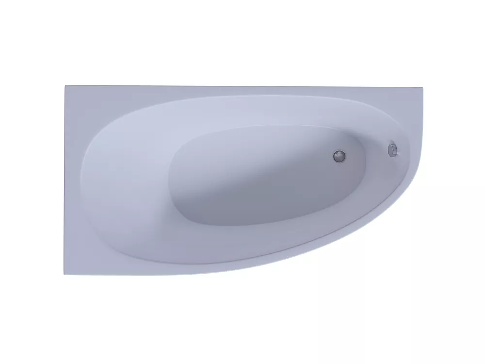 Асимметричная акриловая ванна Aquatek Дива 150х90 DIV150-0000001