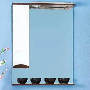 Зеркальный шкаф Бриклаер Токио 4627125411595 
