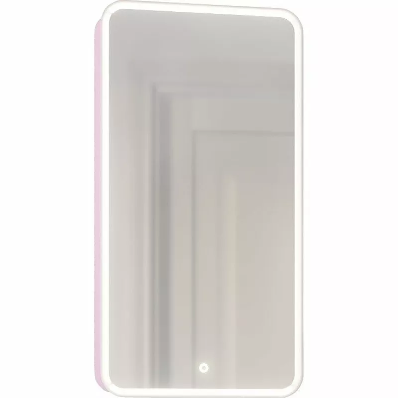 Зеркальный шкаф Jorno Pastel Pas.03.46/PI , с подсветкой