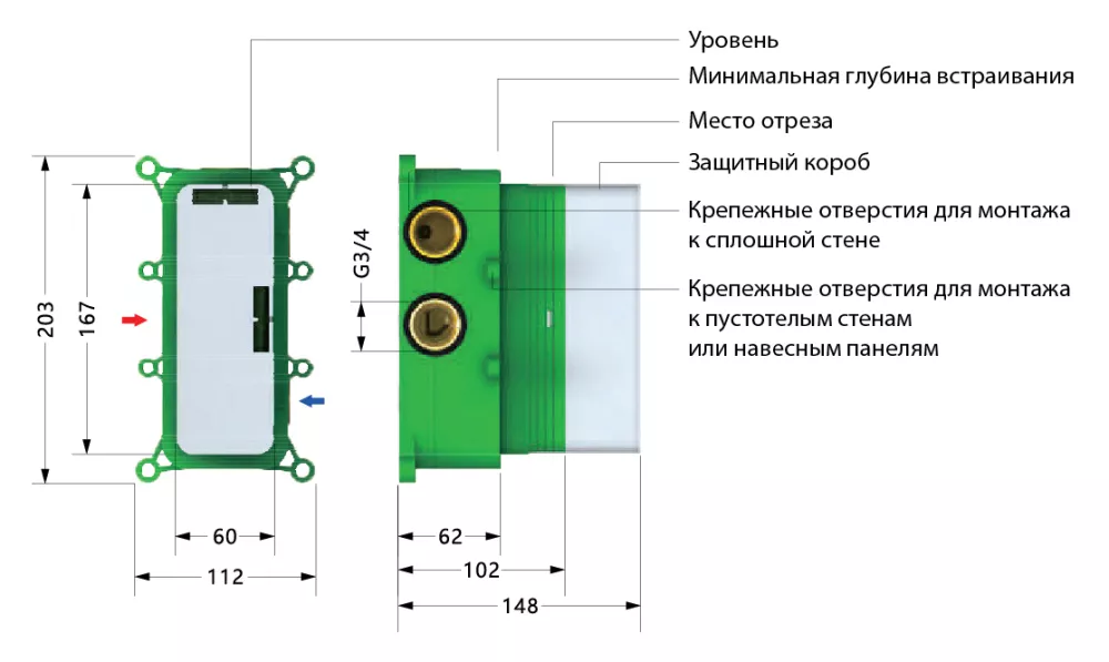 Душевая система Timo Petruma SX-5029/00SM