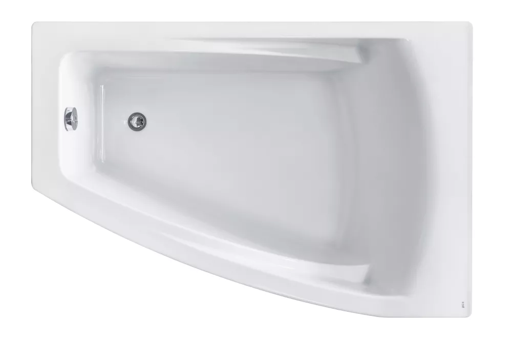 Асимметричная акриловая ванна Roca Hall Angular 150х100 ZRU9302865
