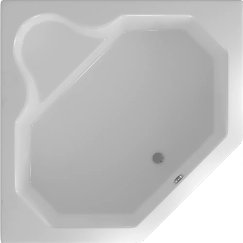 Пятиугольная акриловая ванна Aquatek Лира 150х150 LIR150-0000011