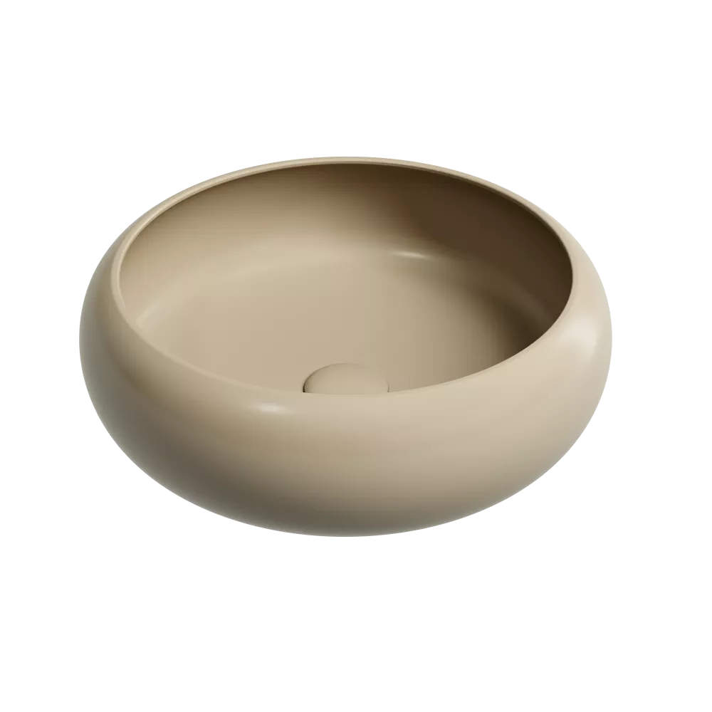 Круглая накладная раковина Ceramica nova Element CN6050MC