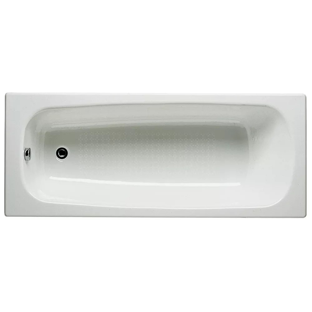 Чугунная ванна с противоскользящим покрытием дна Roca Continental 150х70 21291300R