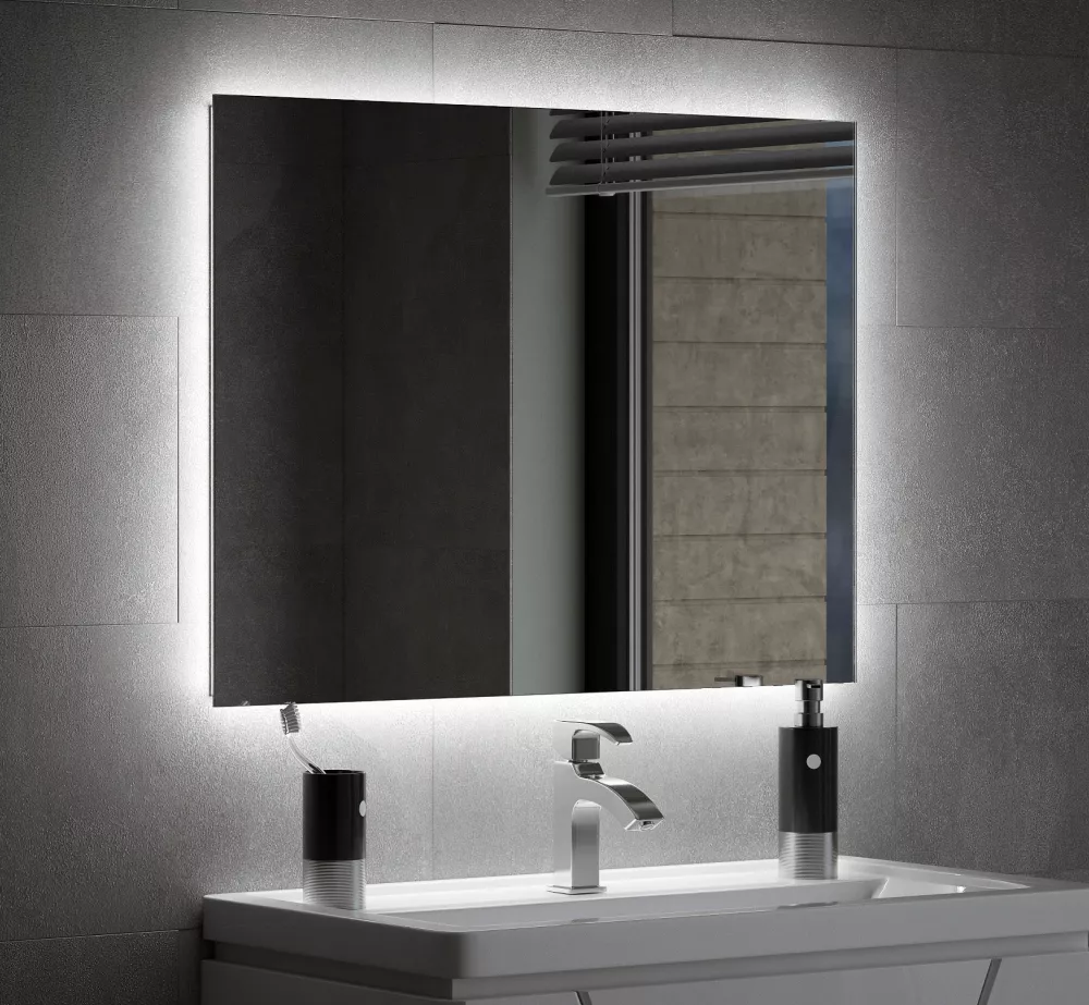 Зеркало с подсветкой Corozo Фоссо 80 V Д LED SD-00001188