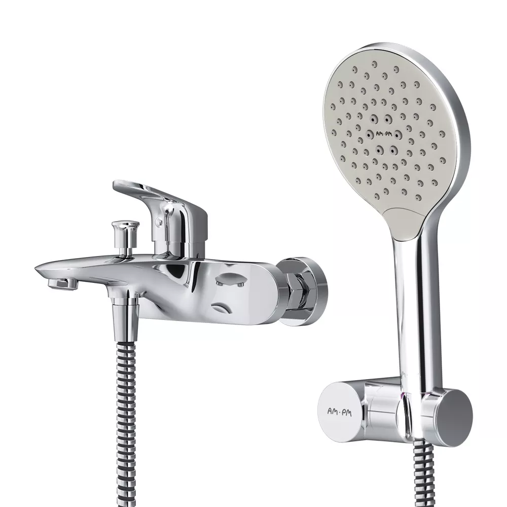Смеситель с обратным клапаном для ванны с душем AM.PM Like F8015000