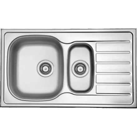 Кухонная мойка из нержавеющей стали TopZero Hypnos HYP860.500.15GT8K