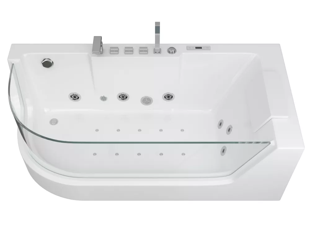 Асимметричная акриловая ванна Grossman Gr 170х80 GR-17000R