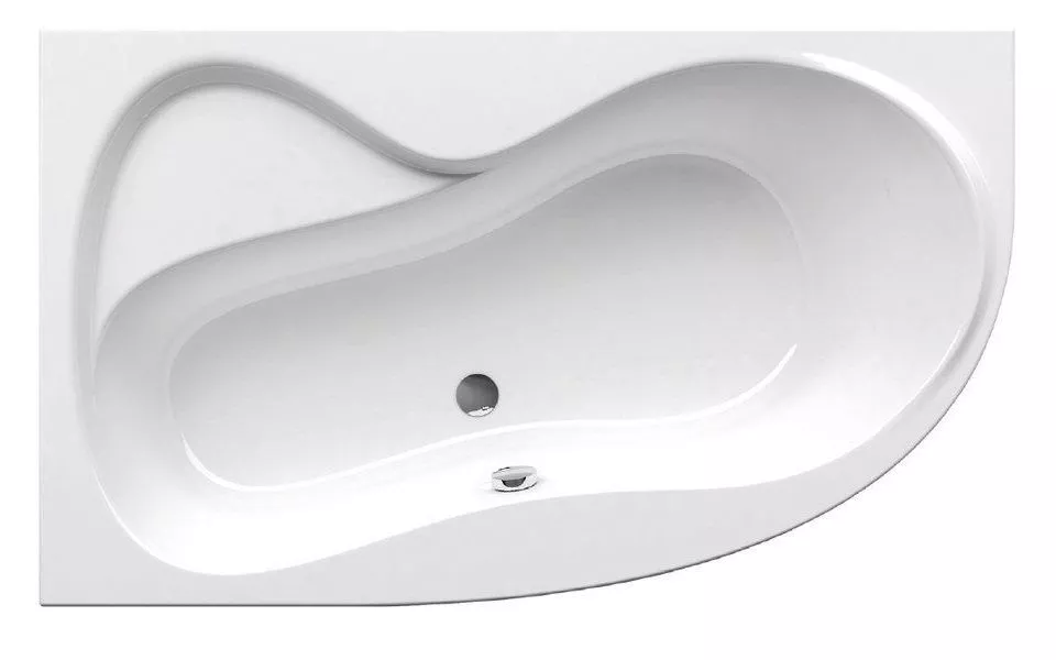 Асимметричная акриловая ванна Ravak Rosa 95 160х95 C551000000