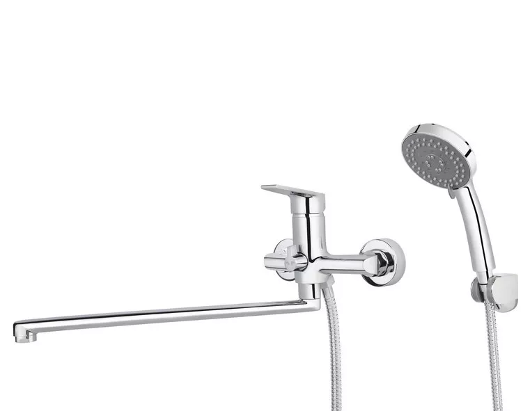 Настенный смеситель для ванны с душем Kaiser Eco 00055