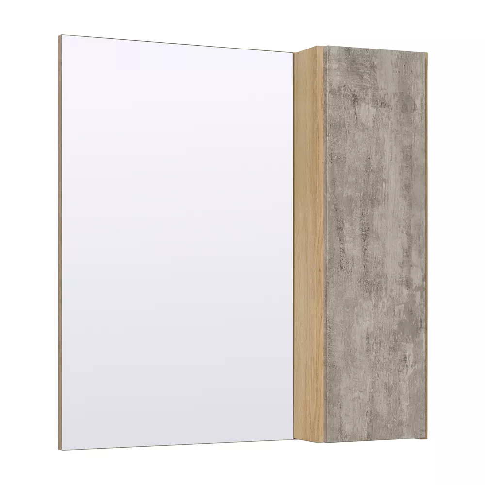 Зеркальный шкаф Runo дуб серый Мальта 70 00-00001102