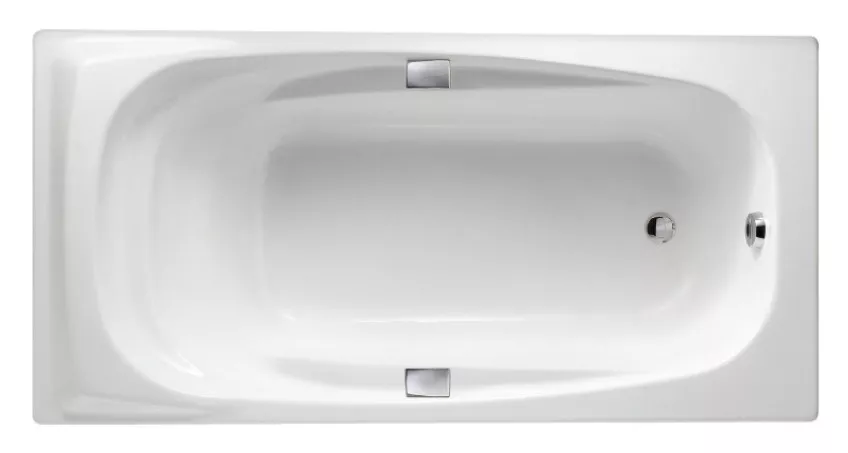 Чугунная ванна с противоскользящим покрытием дна Jacob Delafon Super repos 180х90 E2902-00