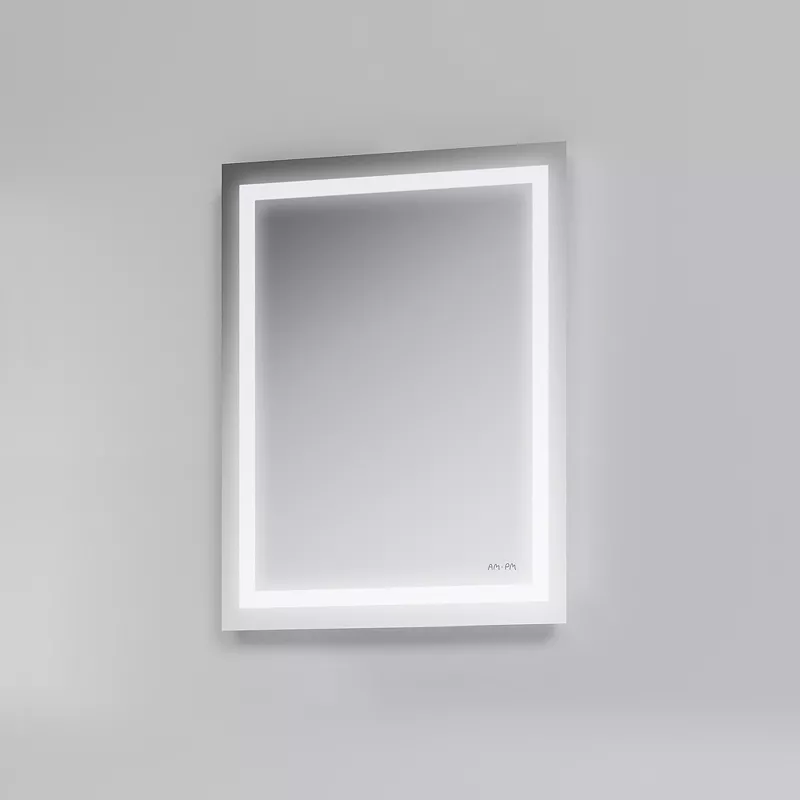 Зеркало AM.PM Gem M91AMOX0551WG 55х70 см, с подсветкой