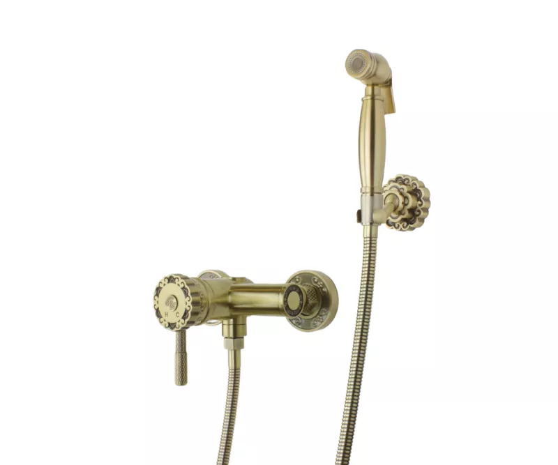 Смеситель с гигиеническим душем Bronze de Luxe Windsor 10133