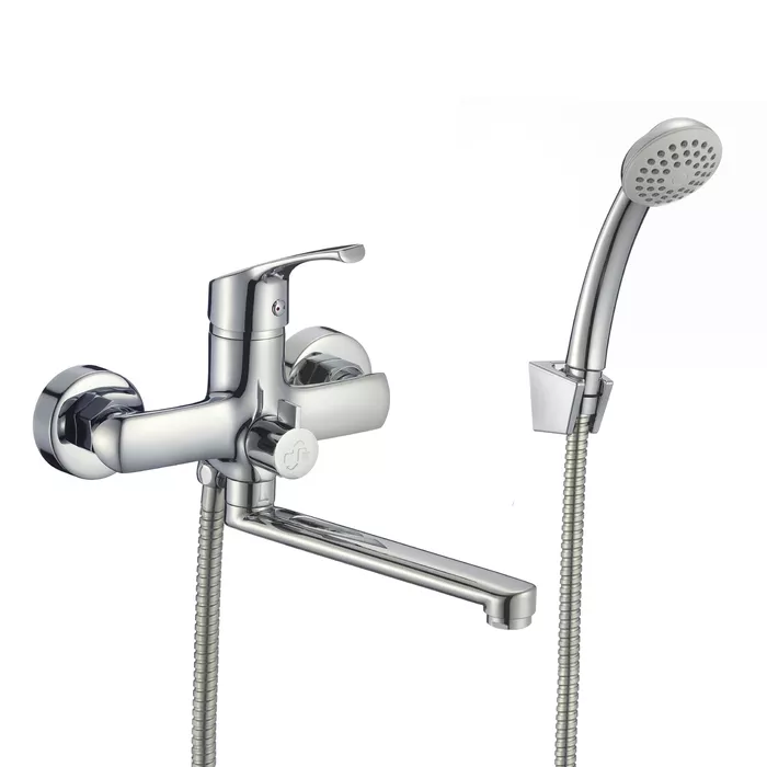 Настенный смеситель для ванны с душем Milardo Sterm STESB02M02