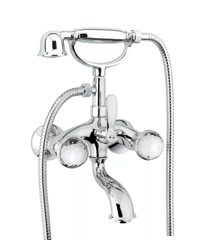 Вентильный смеситель для ванны с душем Fiore XT 17CR0610