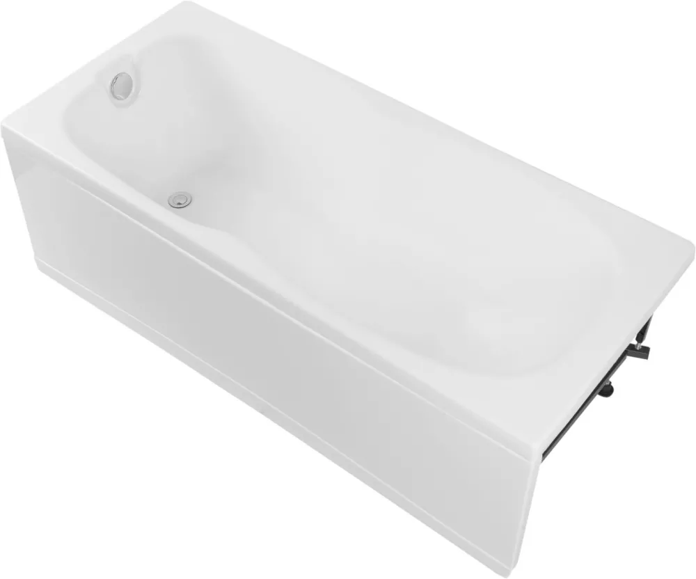 Акриловая ванна с противоскользящим покрытием Aquanet Riviera 180х80 00231080