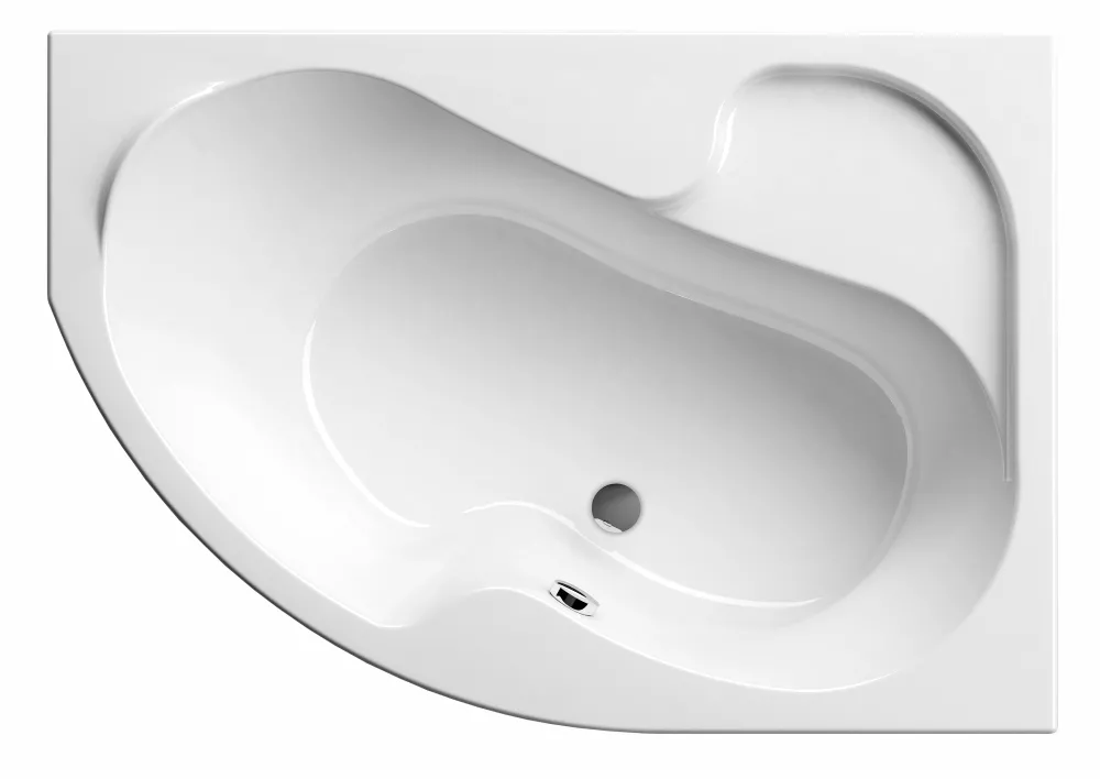 Асимметричная акриловая ванна Ravak Rosa I 140х105 CV01000000