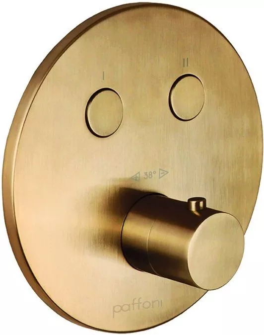 Термостатический латунный смеситель для душа Paffoni Compact Box CPT018HGSP