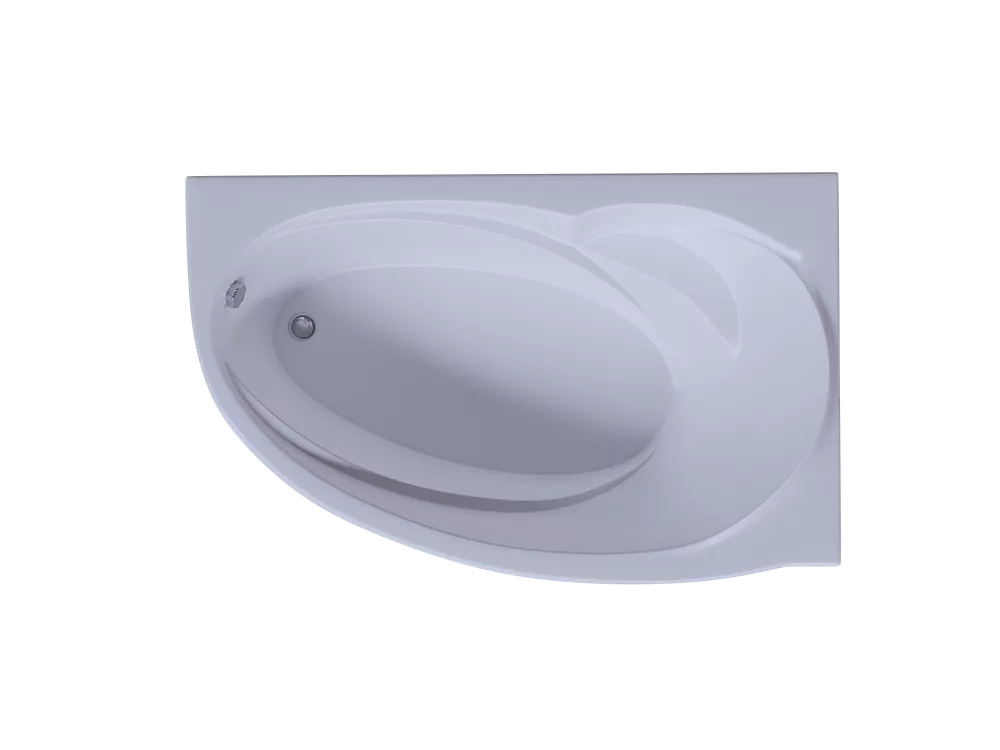 Асимметричная акриловая ванна Aquatek Бетта 170х97 BET170-0000009