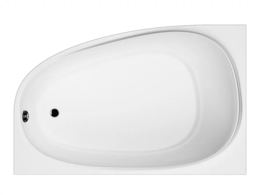 Асимметричная акриловая ванна AM.PM Sensation 170х110 W30A-170R110W-D