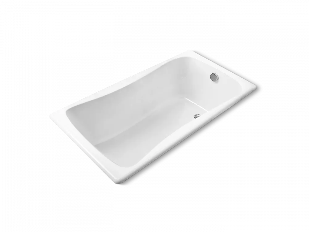 Чугунная ванна с противоскользящим покрытием дна Jacob Delafon Bliss 170х75 E6D902-0