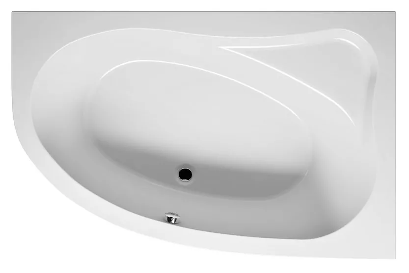 Асимметричная акриловая ванна Riho Lyra 153х100 B022001005