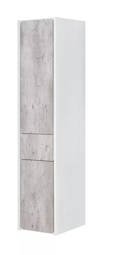 Шкаф пенал Roca Ronda L белый матовый/бетон ZRU9303005