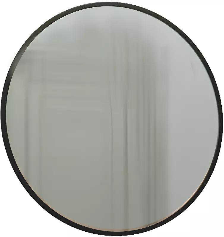 Зеркало Jorno Steal Ste.02.77/B 77х77 см