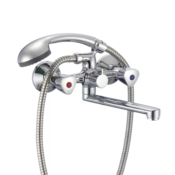 Настенный смеситель для ванны с душем Milardo Tring TRISB02M02