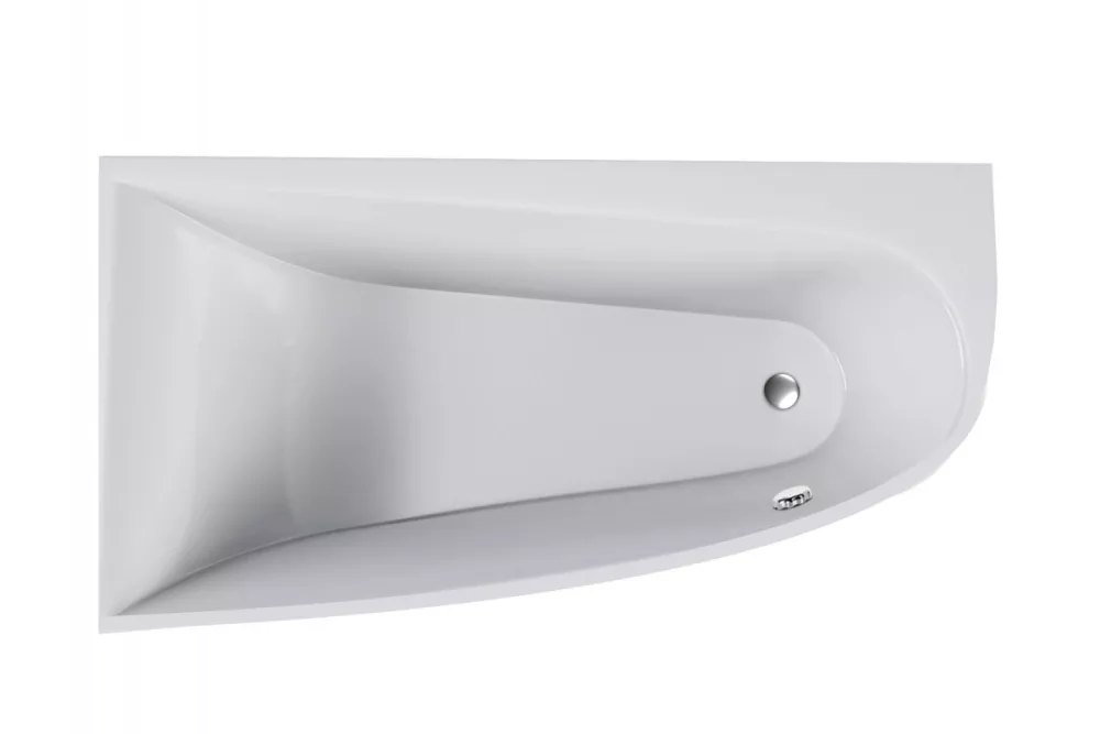 Асимметричная акриловая ванна Vayer Boomerang 170х90 Гл000009592