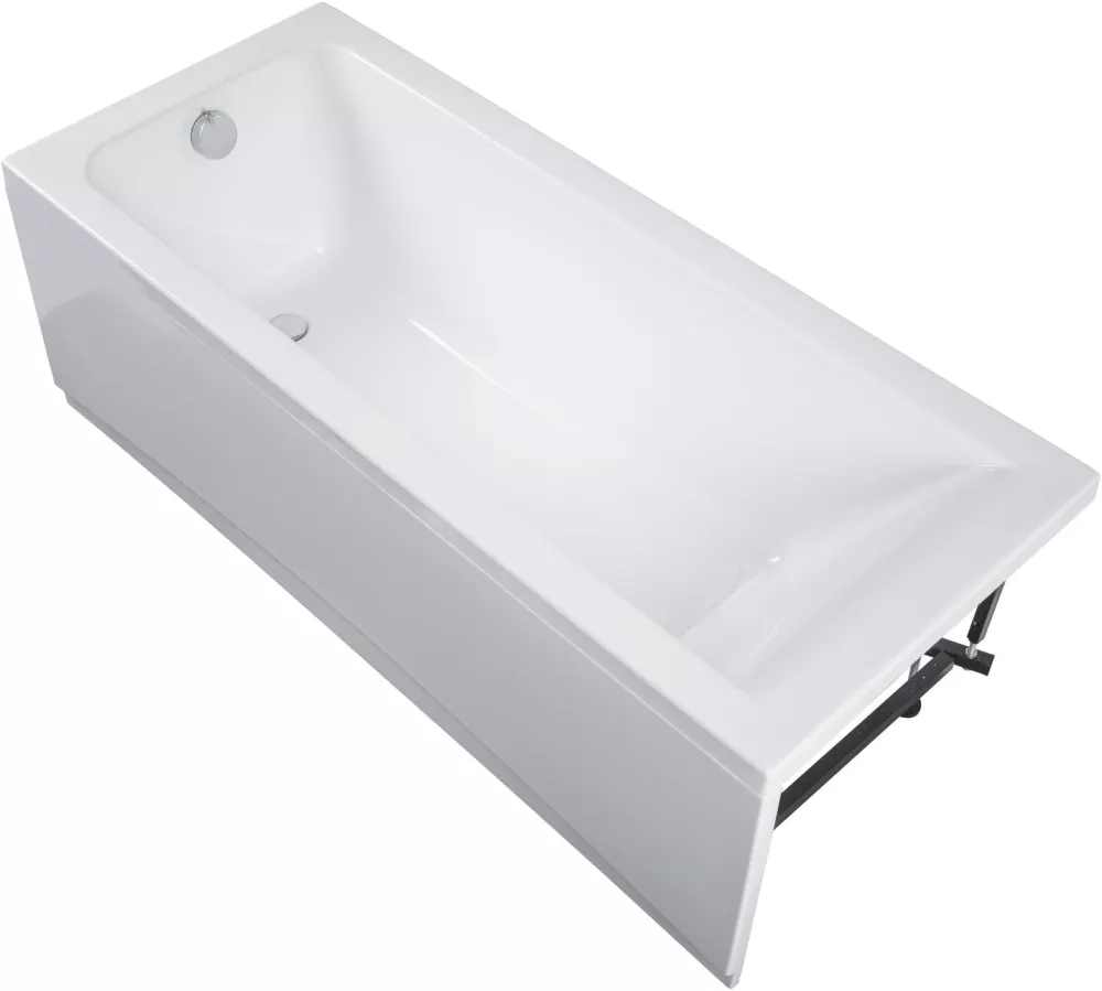 Пристенная акриловая ванна Aquanet Bright 165х70 00230255