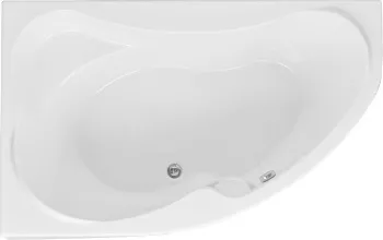 Асимметричная акриловая ванна Aquanet Capri 160х100 00205476
