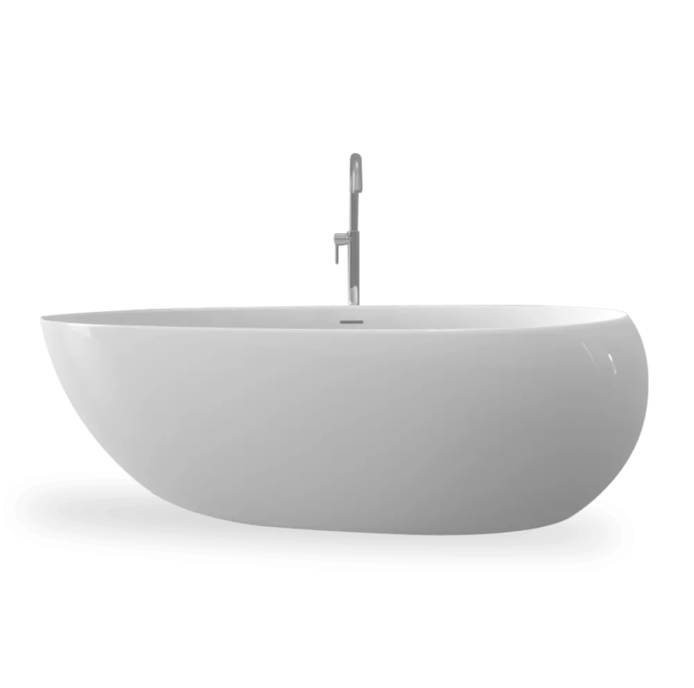Овальная отдельностоящая ванна Black&White Swan 170х95 227SB00