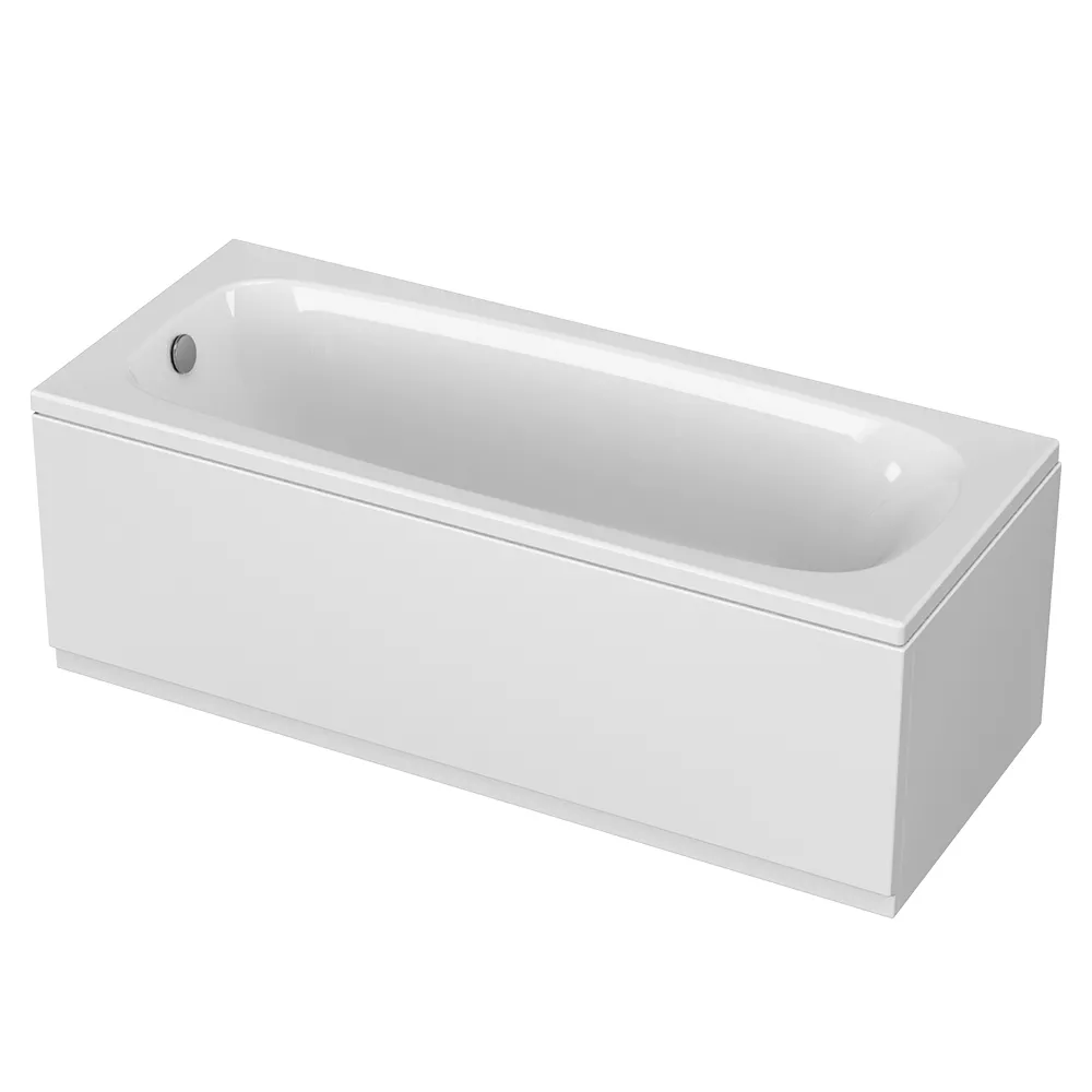 Акриловая ванна без ножек Cezares Eco 150х70 ECO-150-70-41-W37