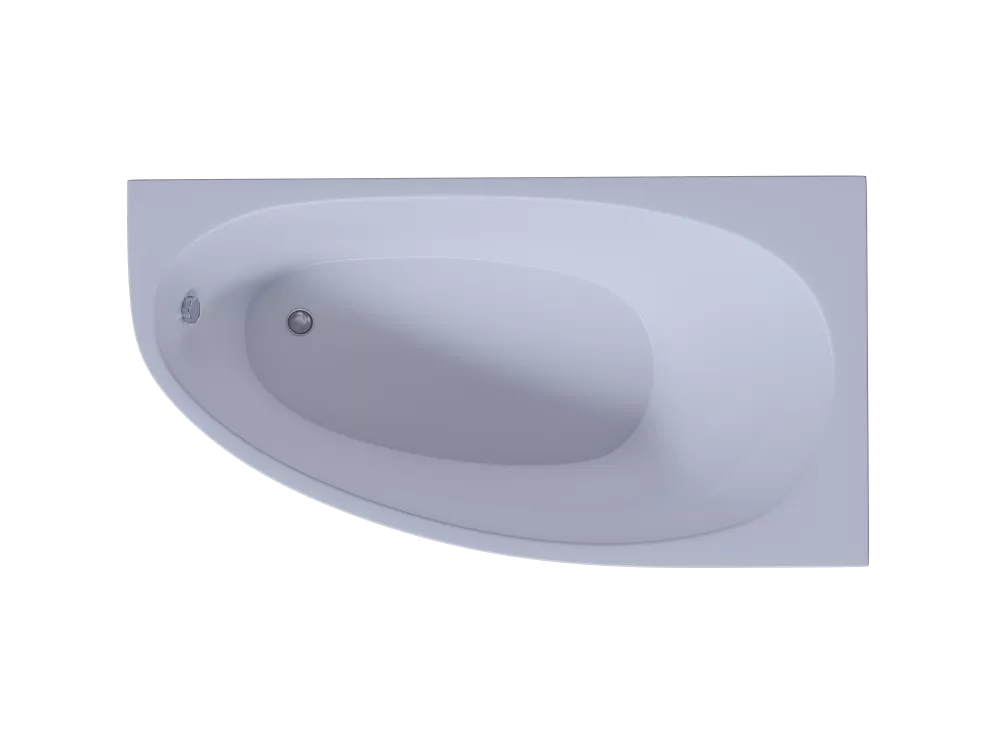 Асимметричная акриловая ванна Aquatek Дива 150х90 DIV150-0000002