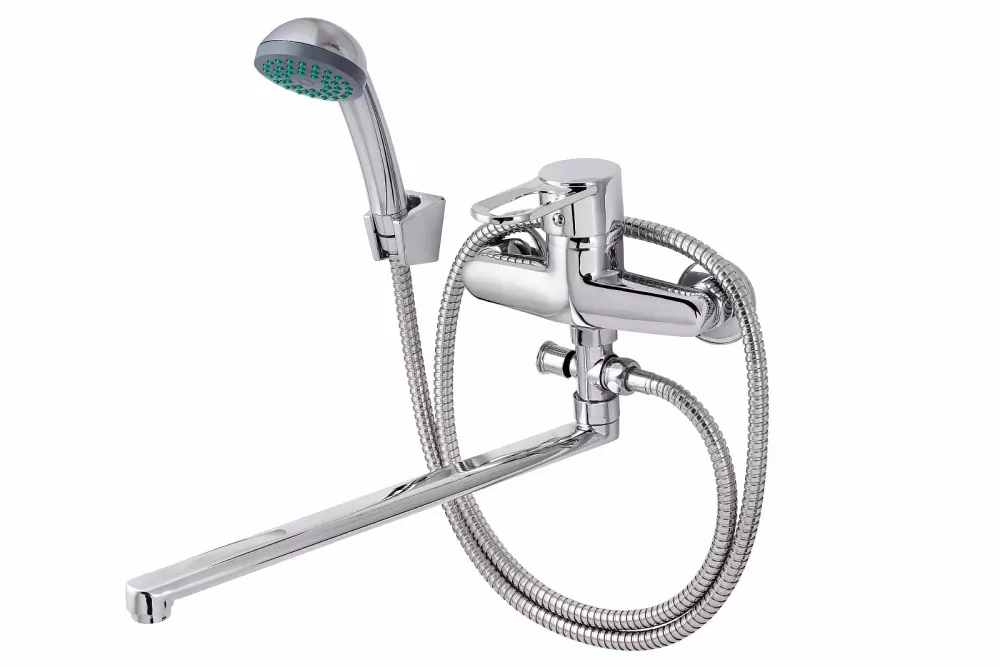 Настенный смеситель для ванны с душем Псм-профсан Плюс PSM-521-008