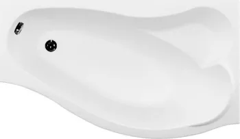 Асимметричная акриловая ванна Aquanet Palma 170х100 00205537