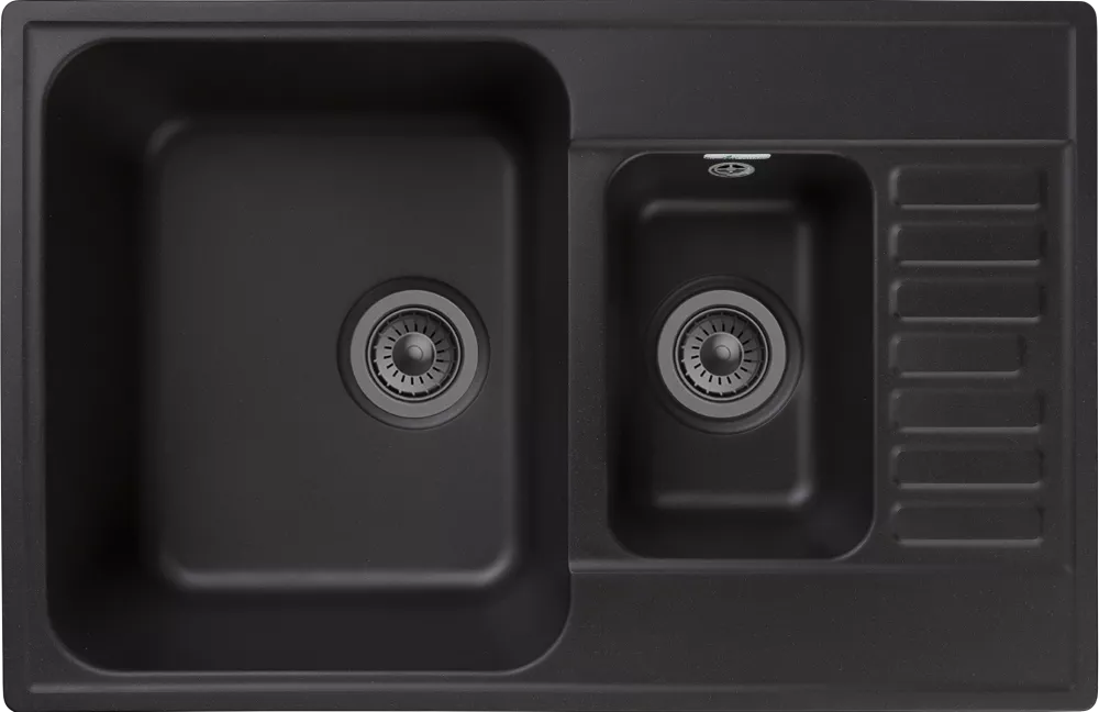 Кухонная мойка GranFest Quarz 21К черный