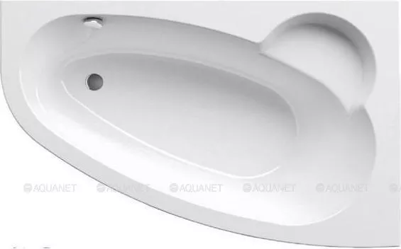 Правосторонняя акриловая ванна Ravak Asymmetric 170х110 C491000000