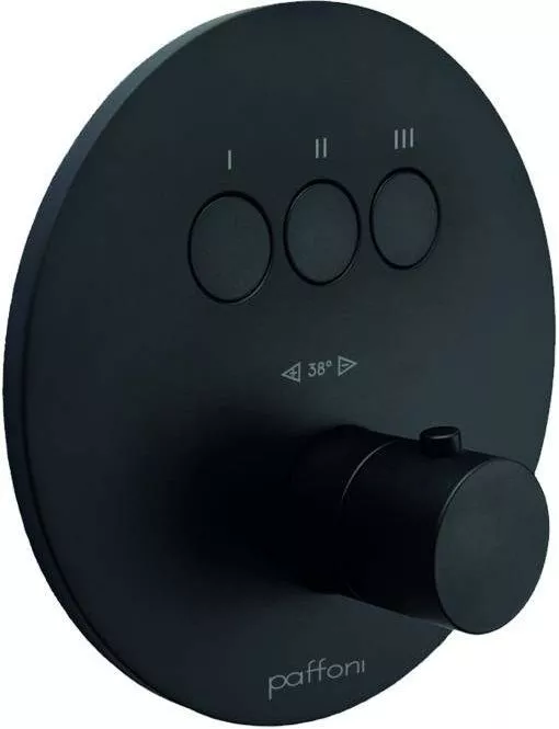 Термостатический латунный смеситель для душа Paffoni Compact Box CPT019NO