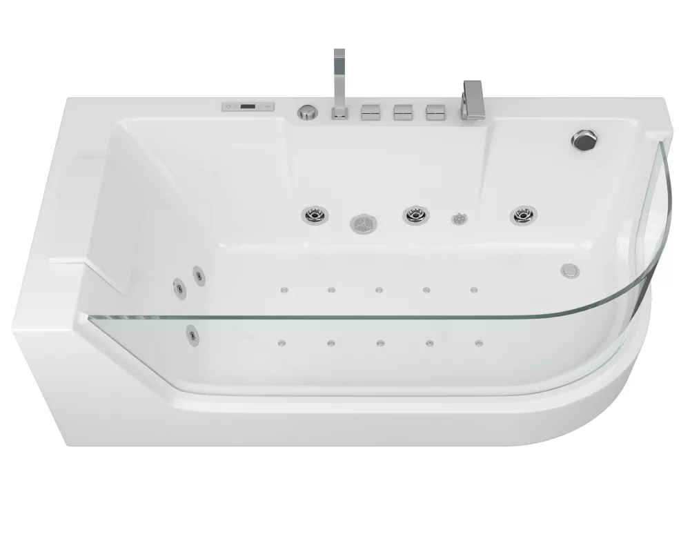 Асимметричная акриловая ванна Grossman Gr 170х80 GR-17000L
