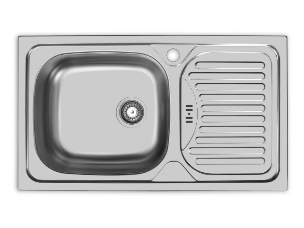 Встраиваемая кухонная мойка UKINOX Классика CLM760.435 --W6K 2L