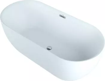 Пристенная акриловая ванна Aquanet Delight 170х78 00208600