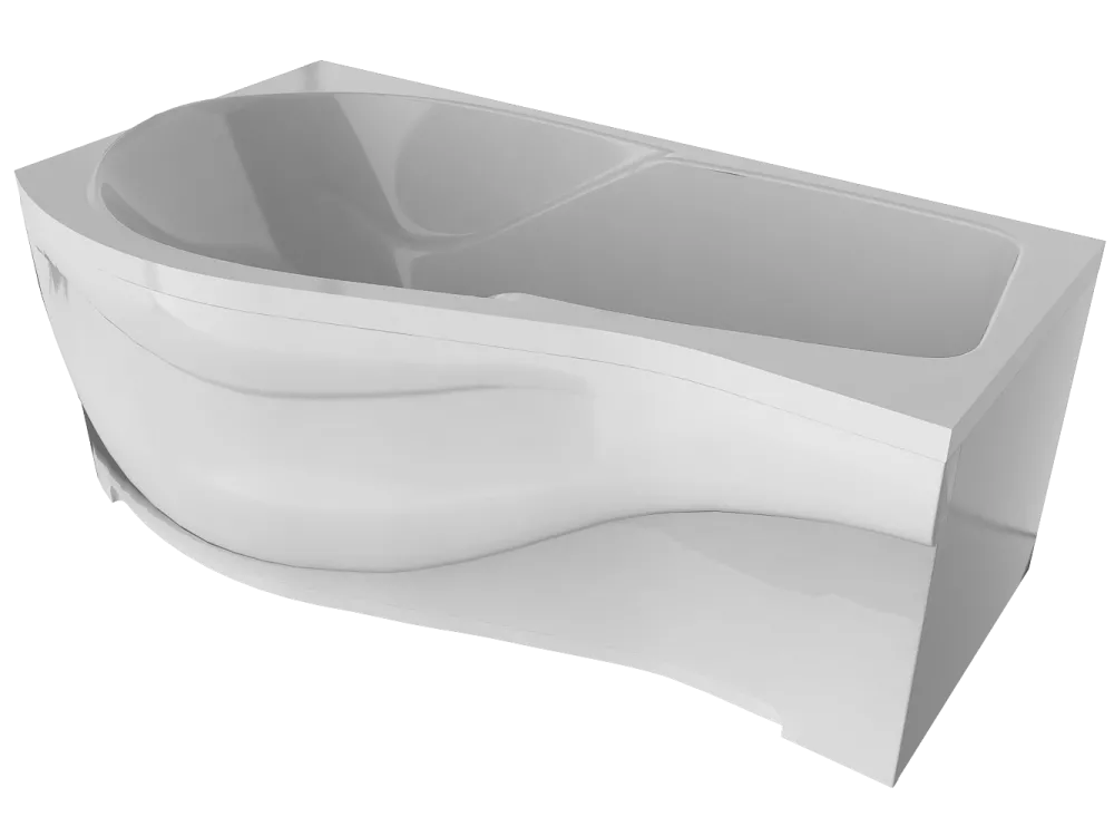 Акриловая ванна со слив-переливом Timo Vino 170х92 VINO1792L