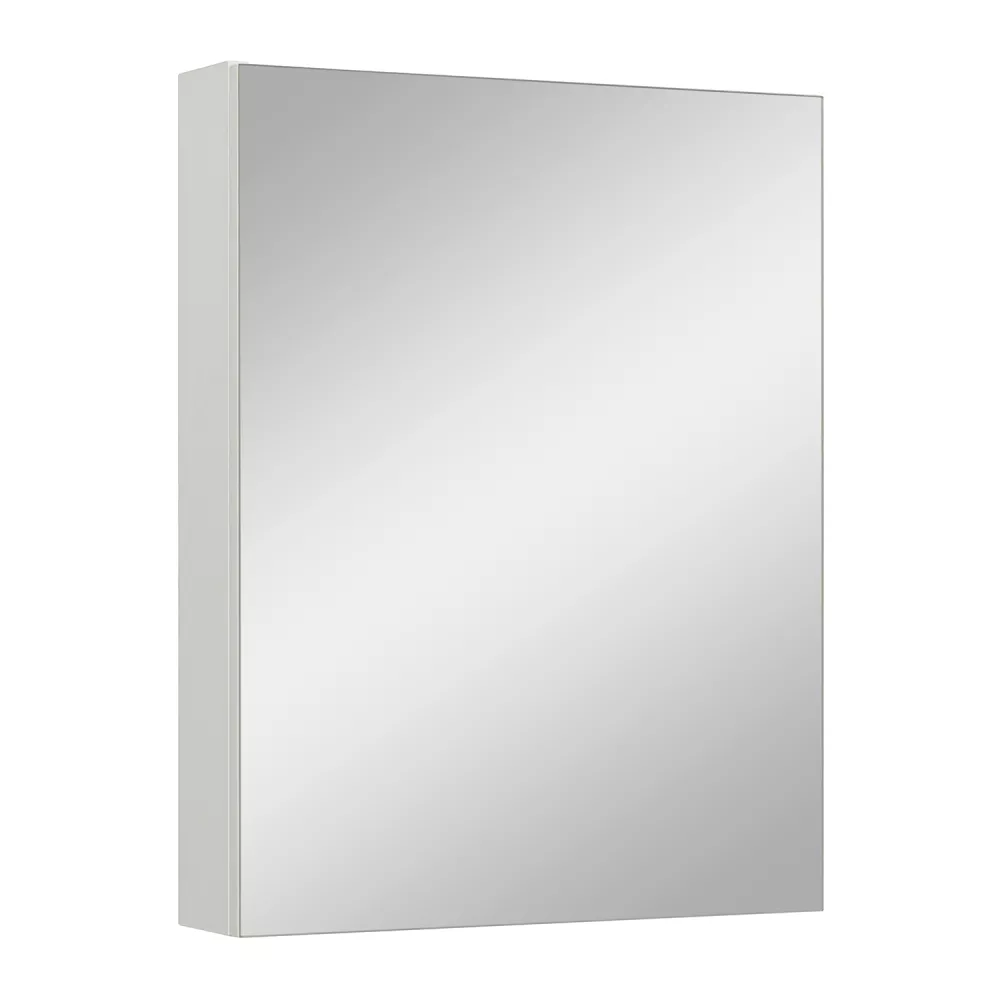 Зеркальный шкаф Runo белый Лада 50 00-00001158